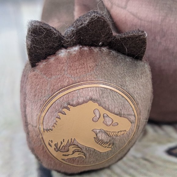 Jurassic World Triceratops Plush Dinosaur Kohl’s Cares Stuffed Animal Toy 12" - Picture 6 of 7